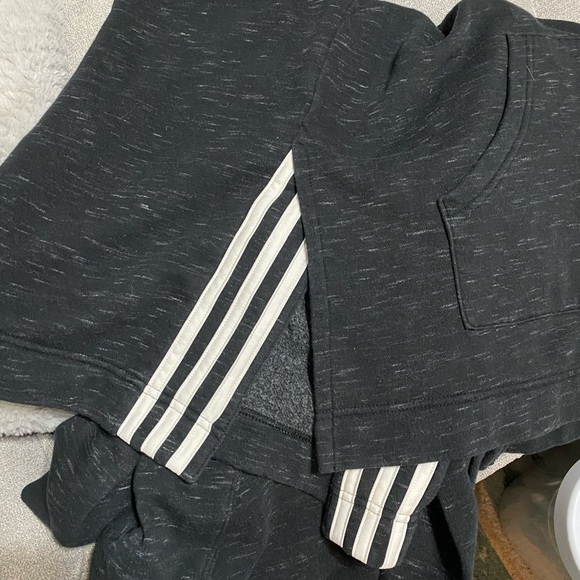 Adidas Women's Black Hoodie - Picture 3 of 3